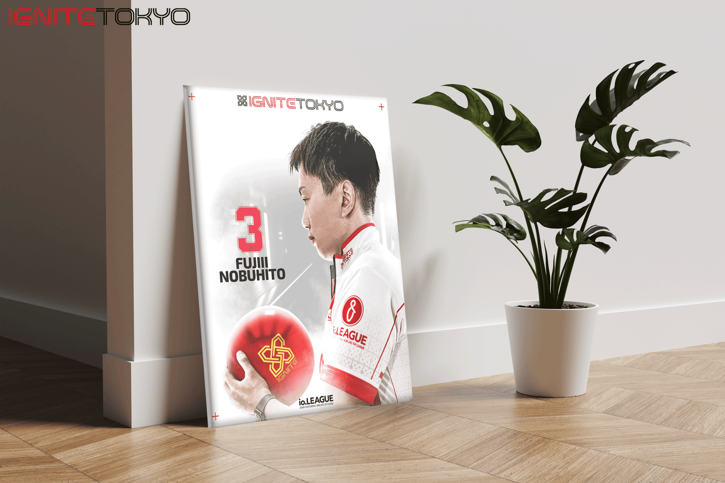 【受注販売】IGNITE TOKYO キャンバスアート 【2nd ユニフォーム】