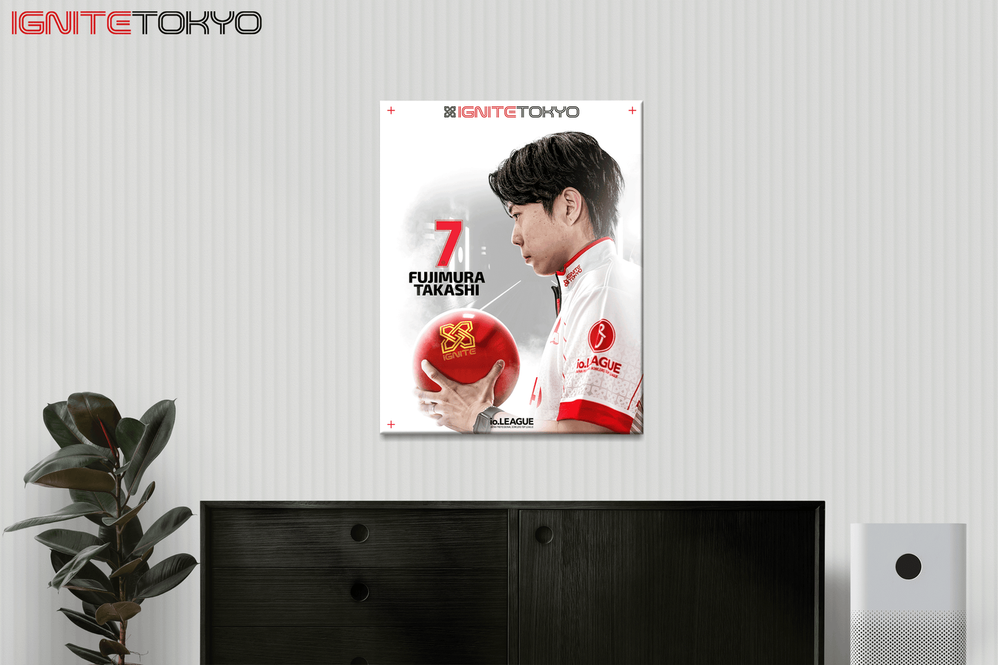 【受注販売】IGNITE TOKYO キャンバスアート 【2nd ユニフォーム】