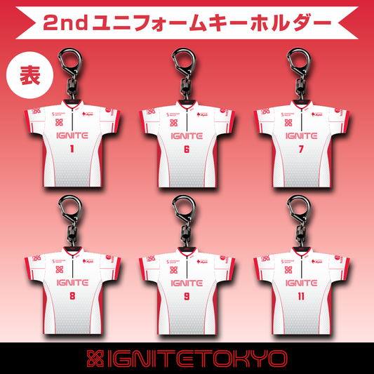 【受注販売】IGNITE TOKYO 2ndユニフォームキーホルダー