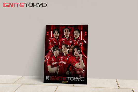 【受注販売】IGNITE TOKYO キャンバスアート 【1st ユニフォーム】